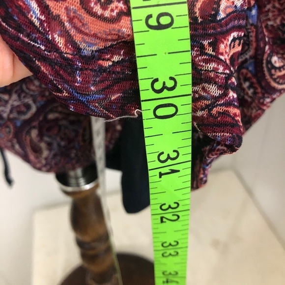 Womens long sleeve top, long body. Cleo. Size med. - Picture 8 of 8